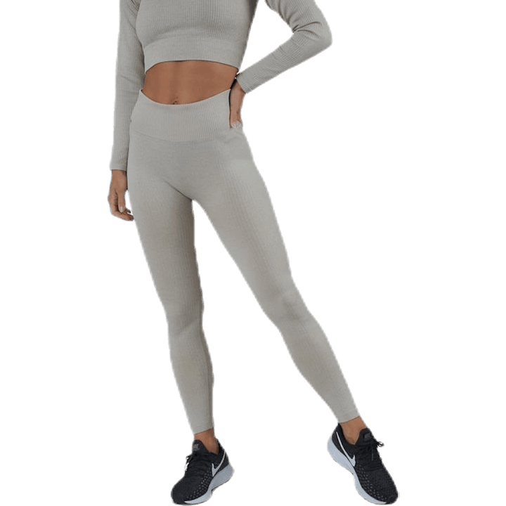Bonnie Rippenstrumpfhose Beige