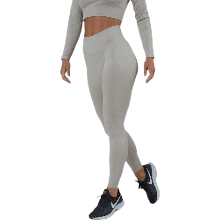 Bonnie Rippenstrumpfhose Beige
