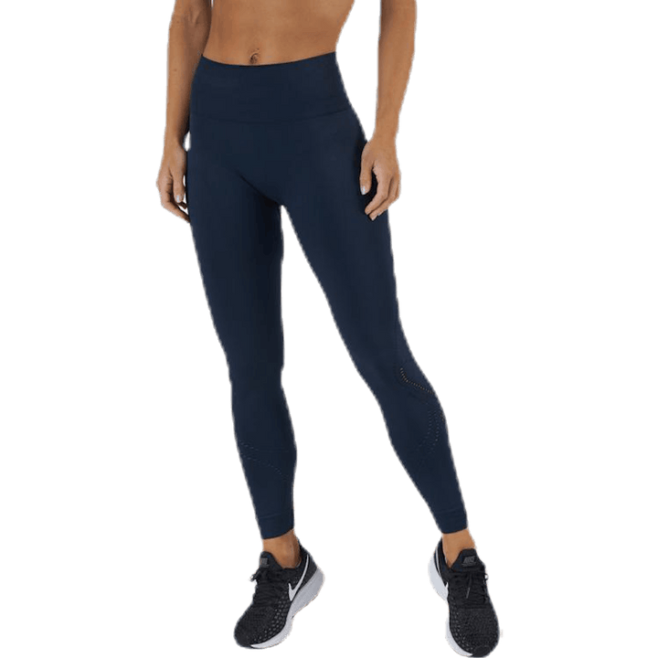 Leggings abstraits sans coutures bleus