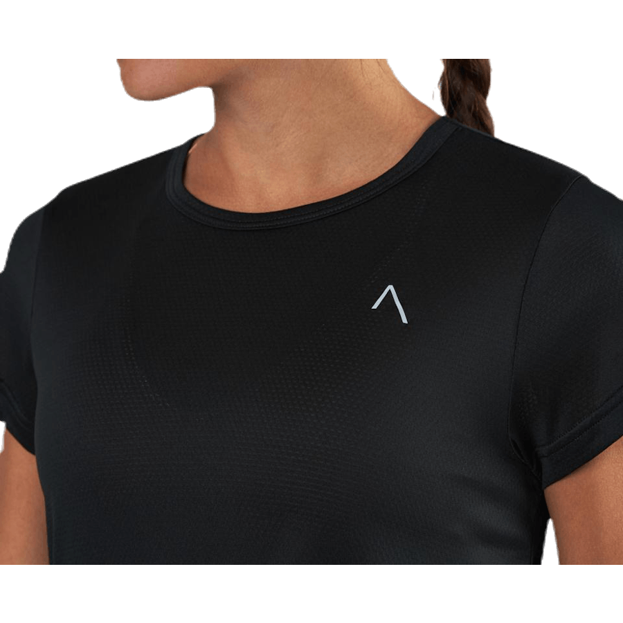 T-shirt de course fluide noir