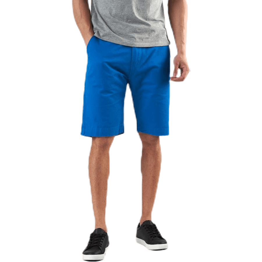 Woodbridge Twill Shorts Blå