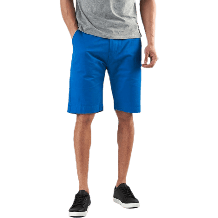 Woodbridge Twill Shorts Blå