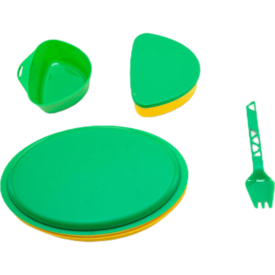 Ensemble de repas Pippi Green