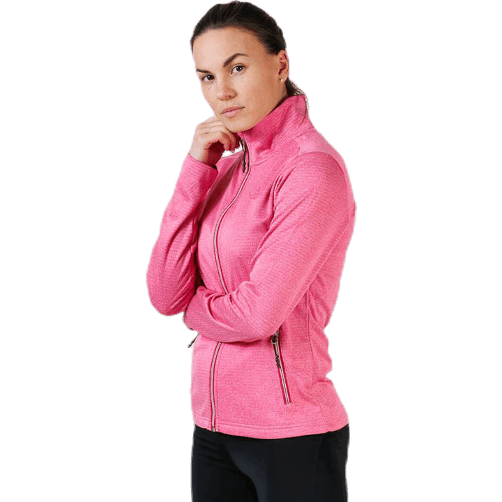 Holiday Full Zip Pink