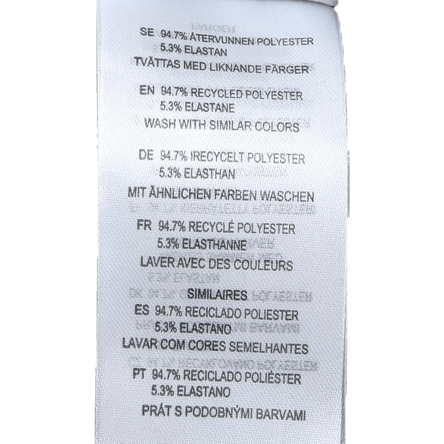 Žakárová polokošeľa čierna