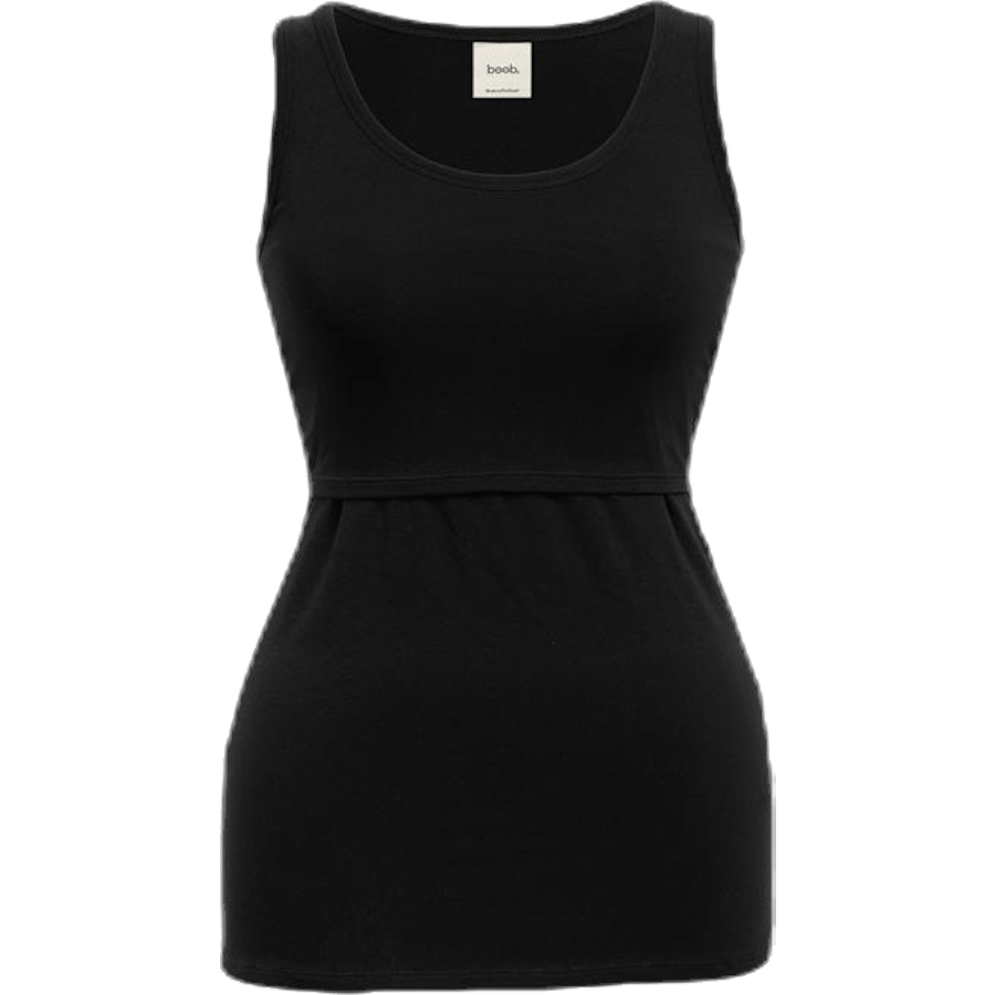 Klassieke tanktop Zwart