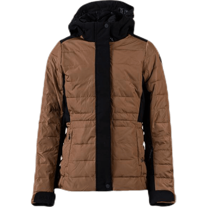 Kurtka mini junior brązowa