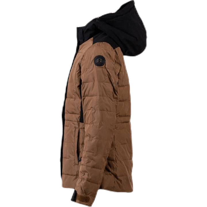 Kurtka mini junior brązowa