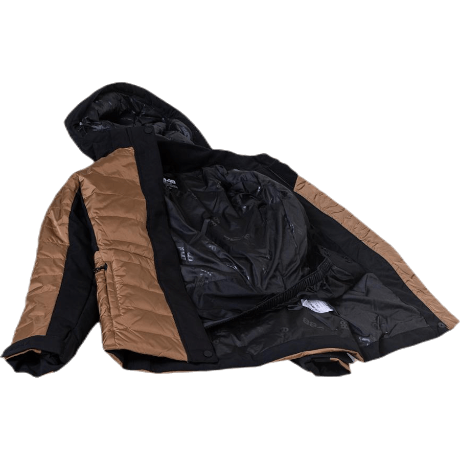 Kurtka mini junior brązowa