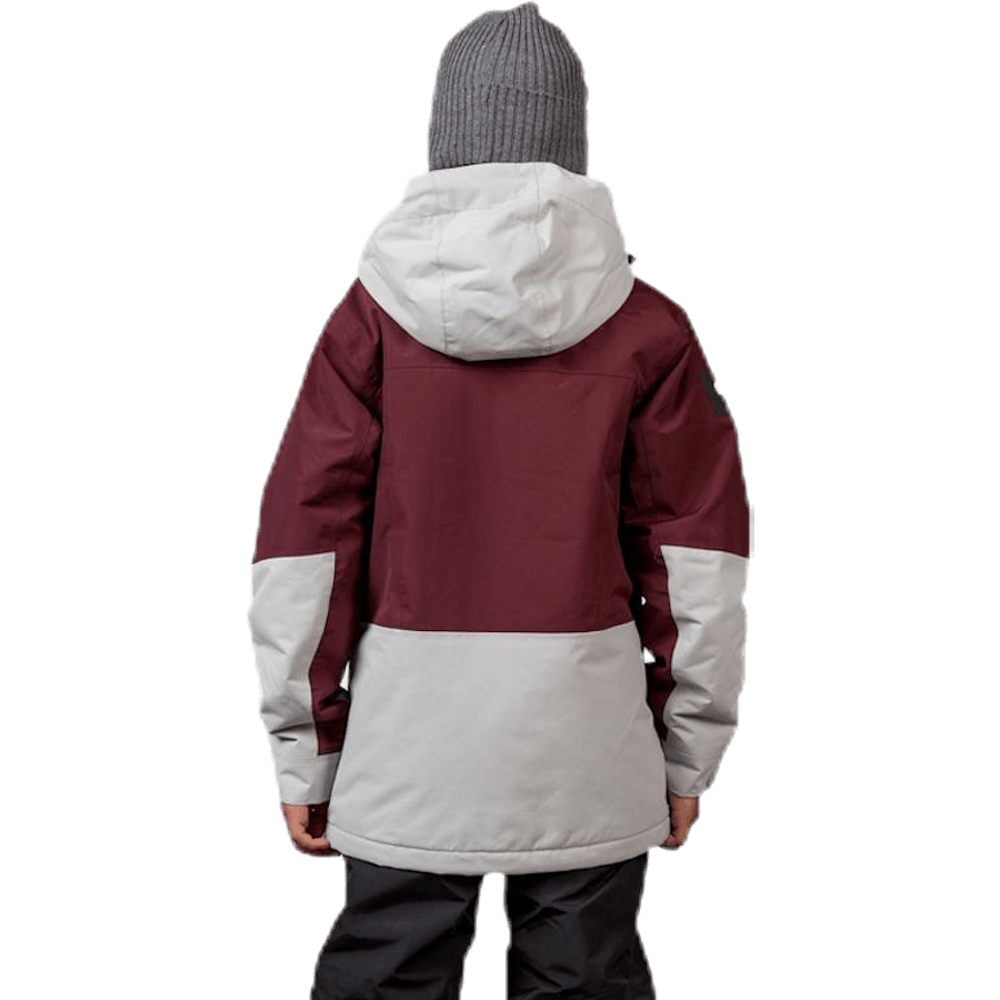 Kaman Junior Jacket Grey/Red