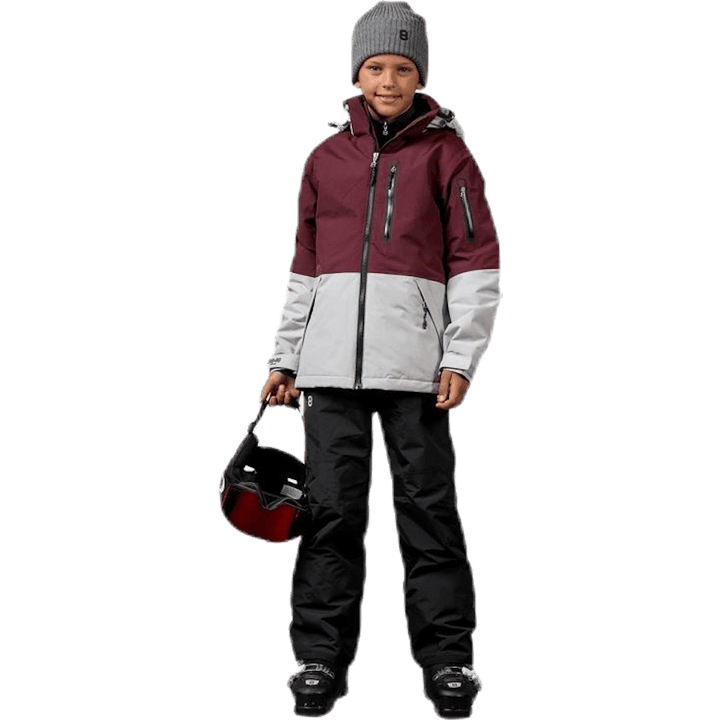 Kaman Junior Jacket Grey/Red