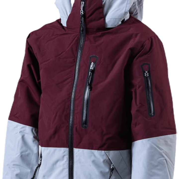 Kaman Junior Jacket Grey/Red