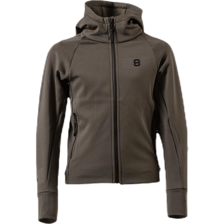 Kranich Junior Hoodie Grün