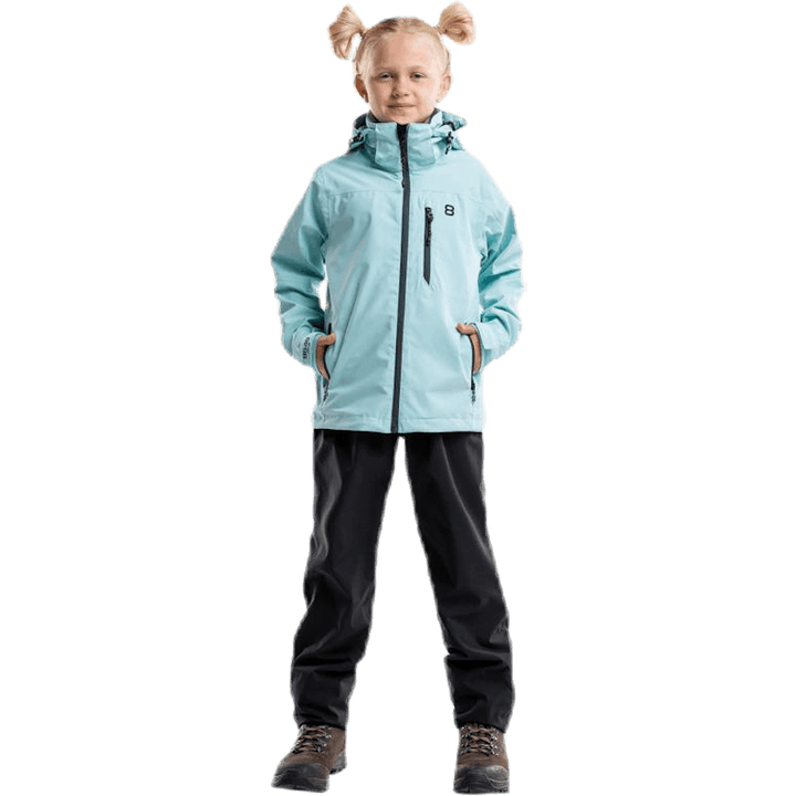 Veste imperméable Wyatt Junior Bleu/Turquoise