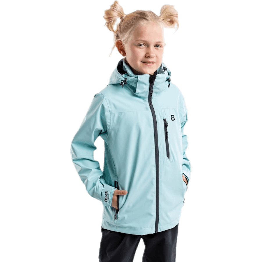 Veste imperméable Wyatt Junior Bleu/Turquoise