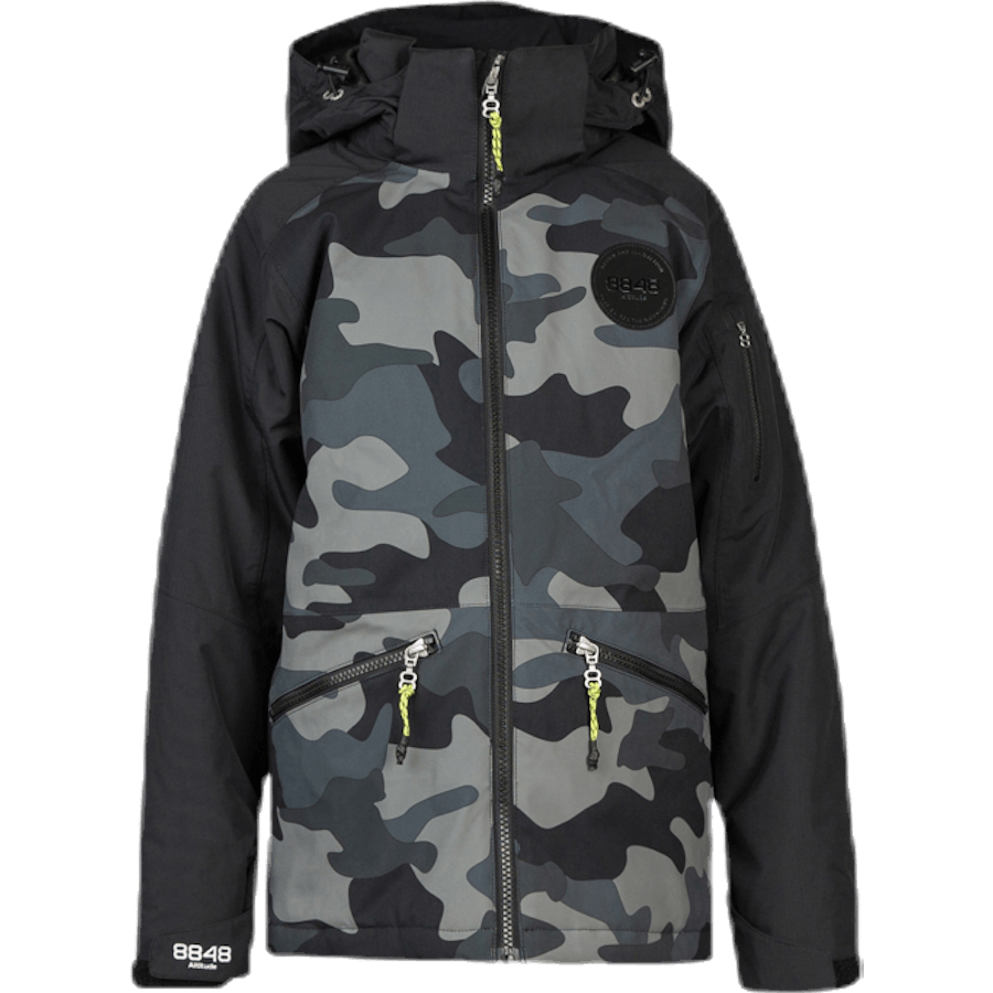 Camo Ashton Junior-takki kuviollinen