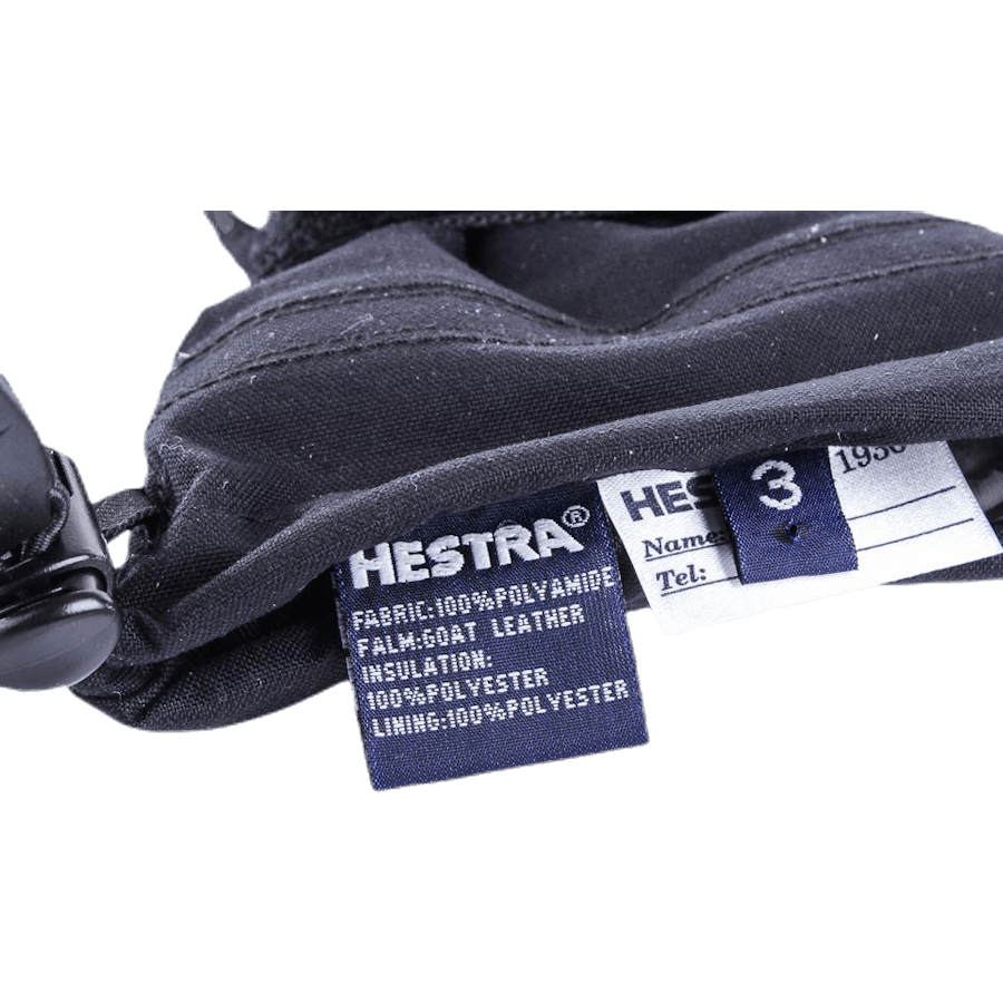 Army Leather Heli Ski Junior Vit/Svart