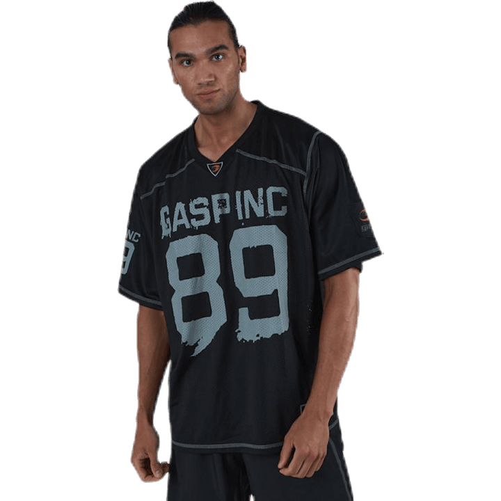T-shirt de football n°1 noir