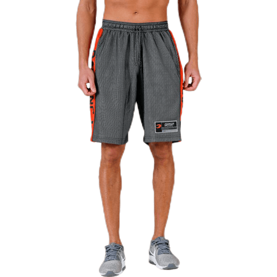 Short en maille n°1 Orange/Noir