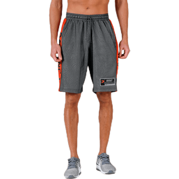 Short en maille n°1 Orange/Noir