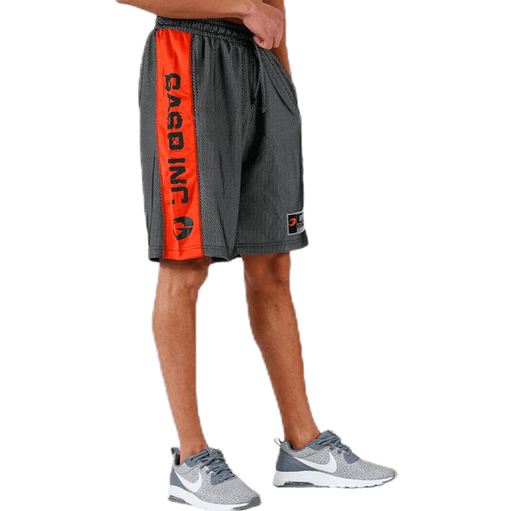 Short en maille n°1 Orange/Noir