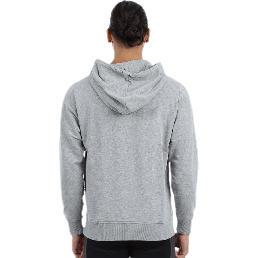 Sweat à capuche de sport gris