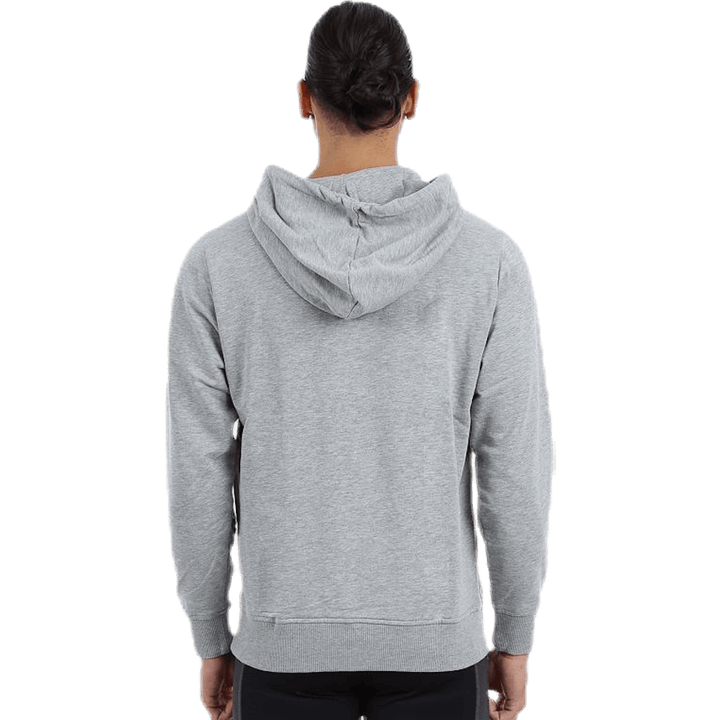 Sweat à capuche de sport gris