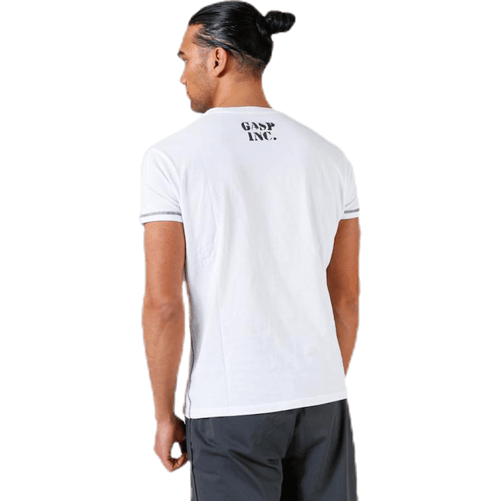 T-shirt utilitaire basique blanc