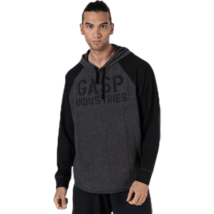 L/S Thermal Hoodie grå