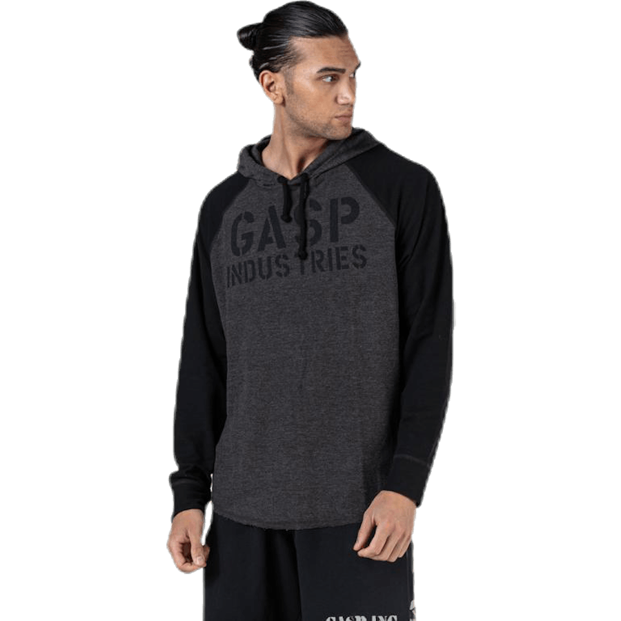 L/S Thermal Hoodie grå
