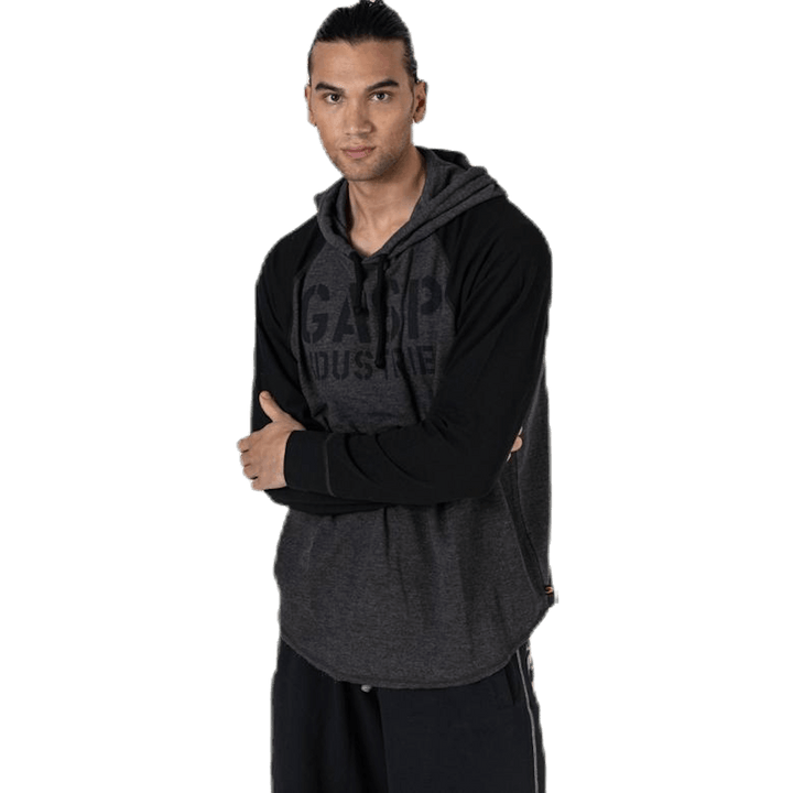 L/S Thermal Hoodie grå