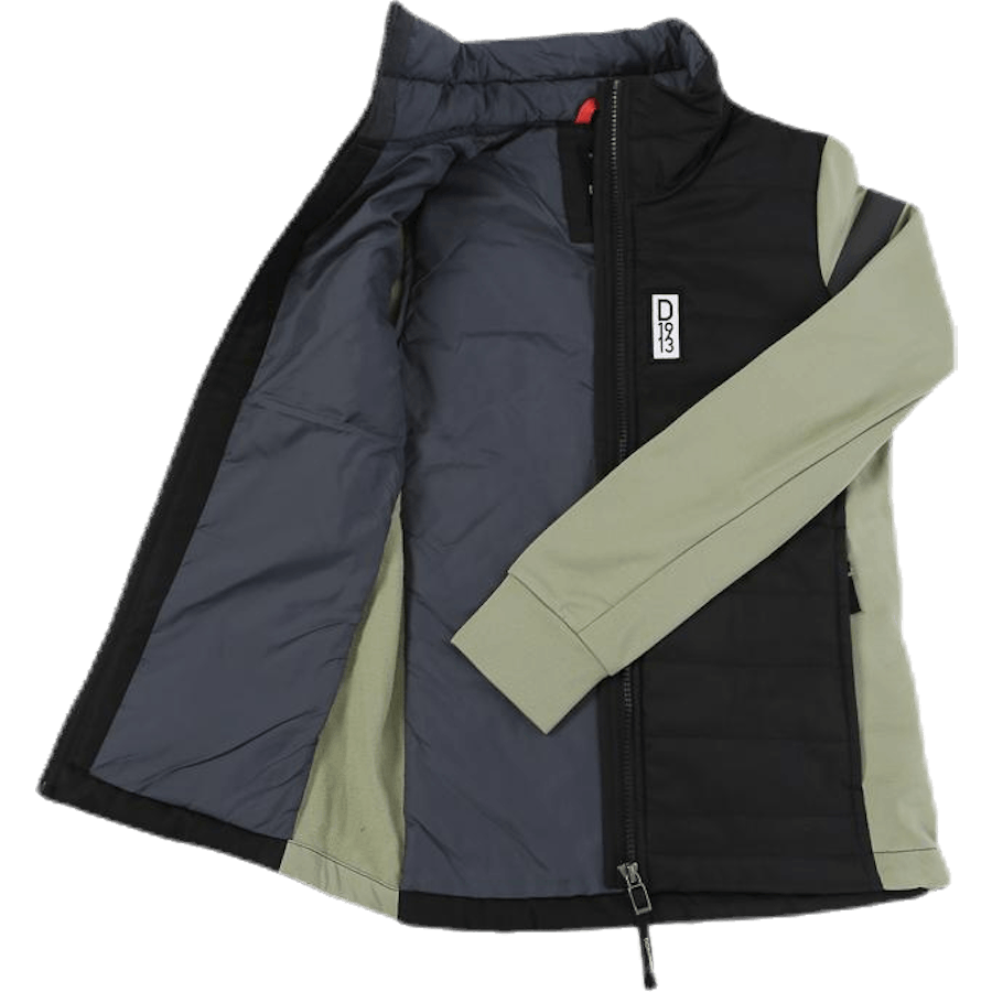 Madrid Girls Hybrid Jacket Black/Green