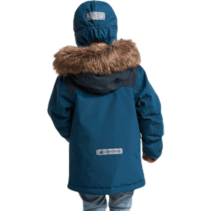 Parka Kure pour enfant bleue