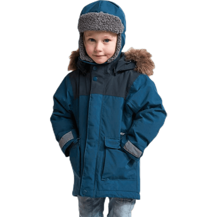 Parka Kure pour enfant bleue