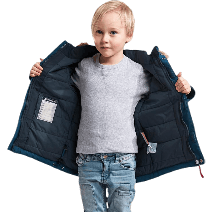 Parka Kure pour enfant bleue