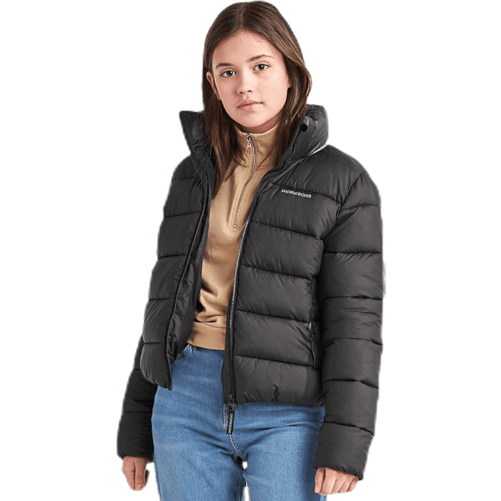 Doudoune Rose Girls noire