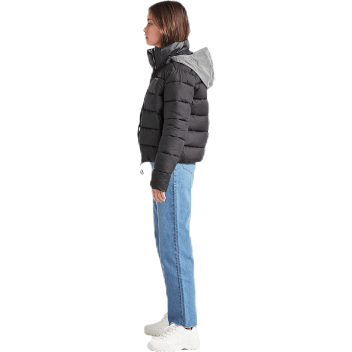Doudoune Rose Girls noire