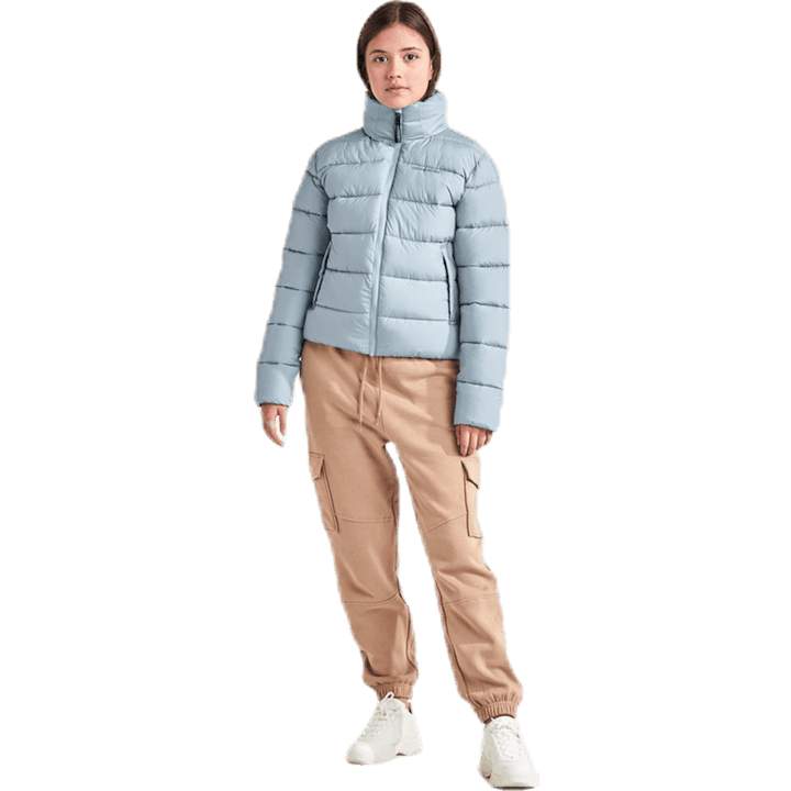 Doudoune Rose Girls Bleu