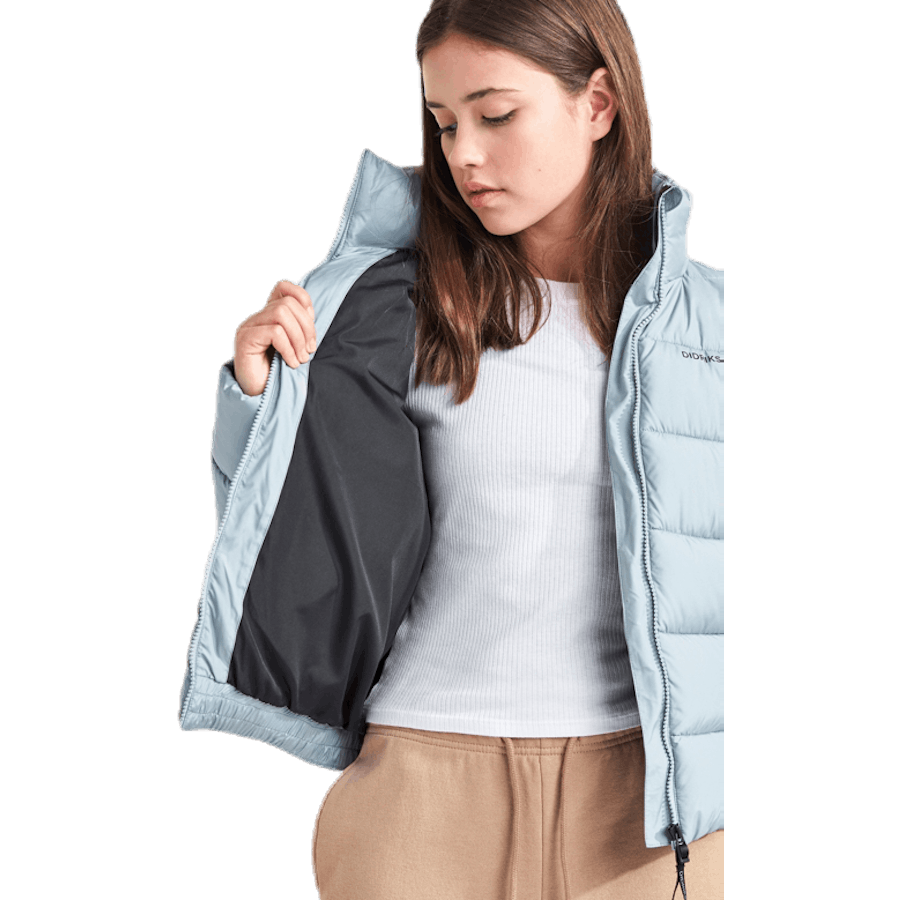 Doudoune Rose Girls Bleu