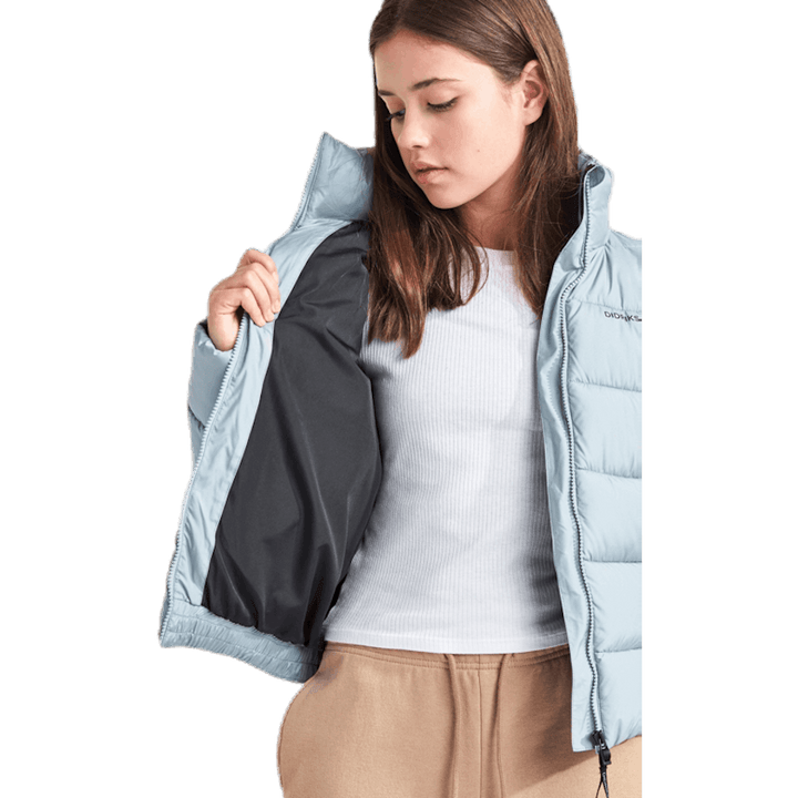 Doudoune Rose Girls Bleu