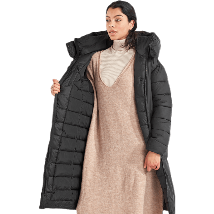 Manteau matelassé Melina noir