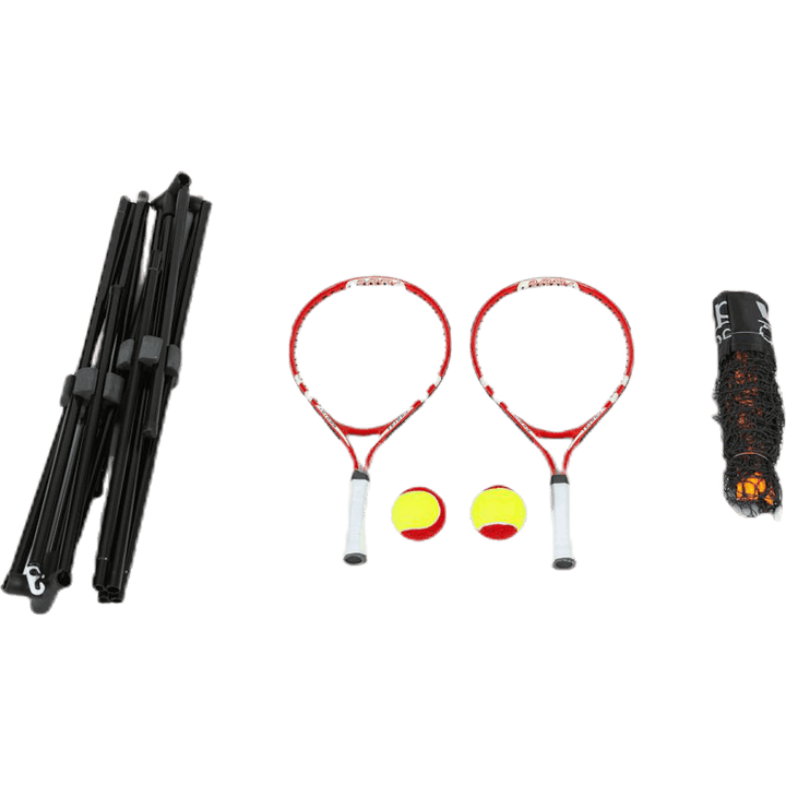 Junior Tennisschlägerset Schwarz