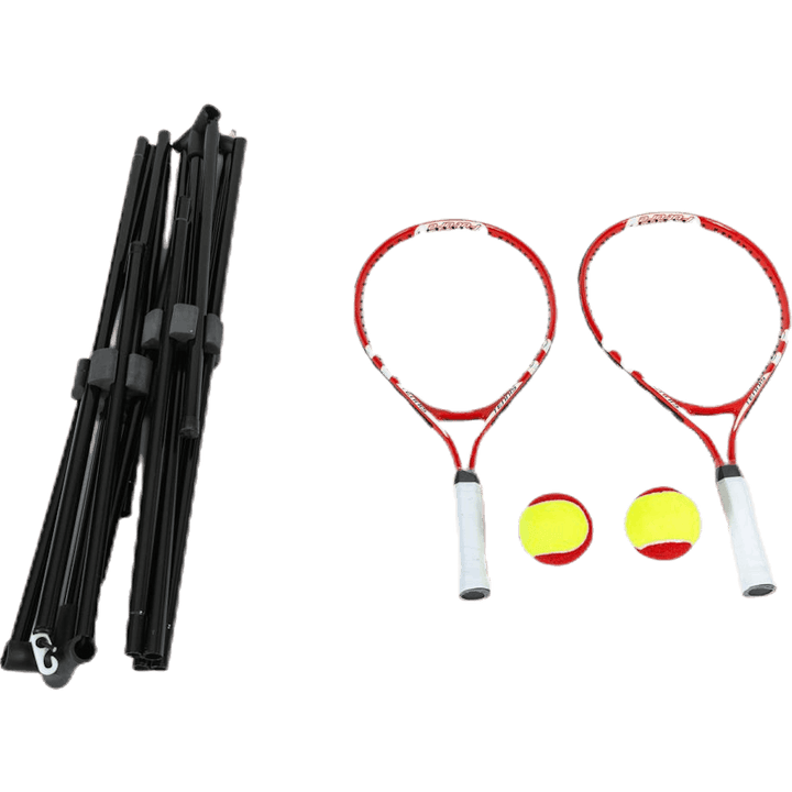 Junior Tennisschlägerset Schwarz