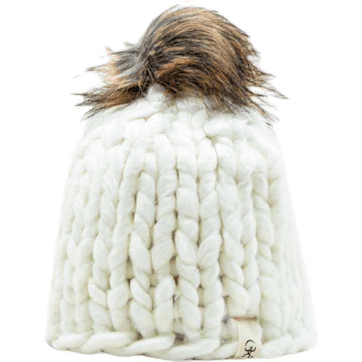 Fuchs Strickmütze Weiß