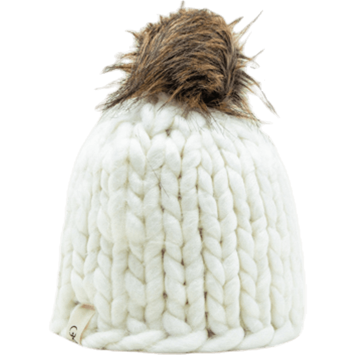 Fuchs Strickmütze Weiß