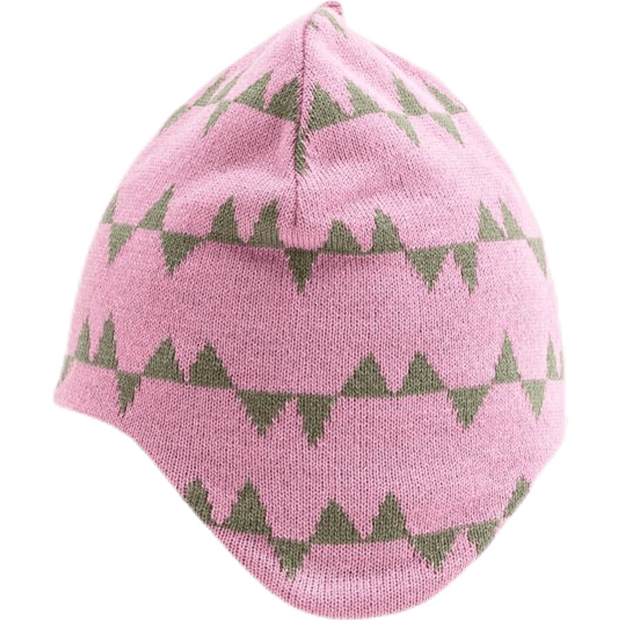 Eaglet Strickmütze mit Klappe Rosa