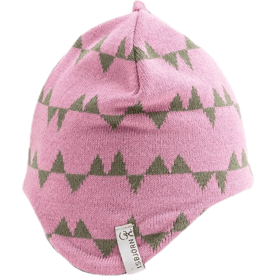 Eaglet Strickmütze mit Klappe Rosa