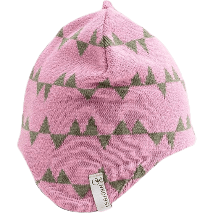 Eaglet Strickmütze mit Klappe Rosa