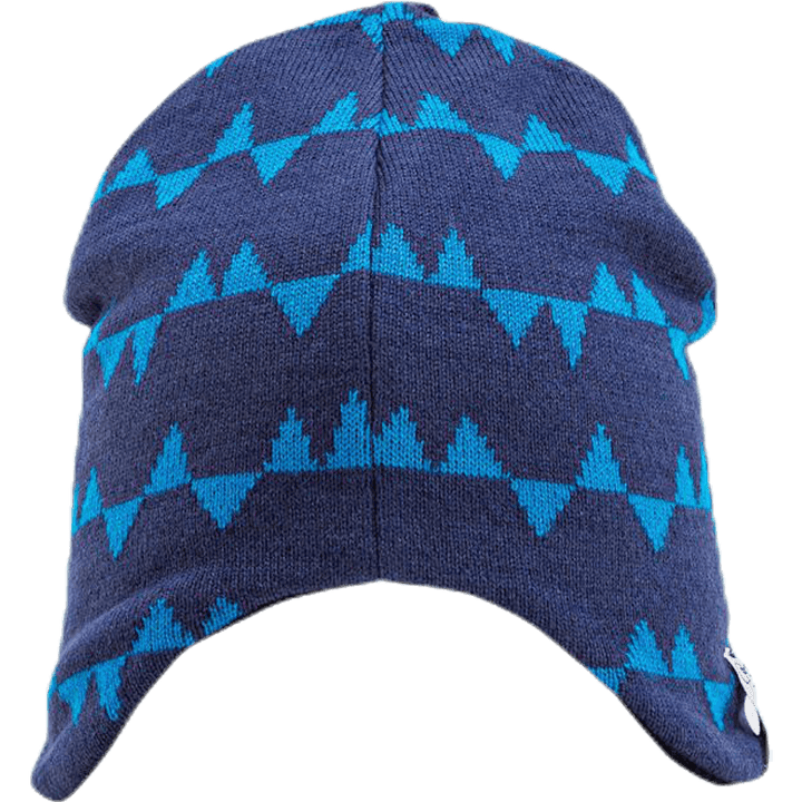 Eaglet Strickmütze mit Klappe Blau
