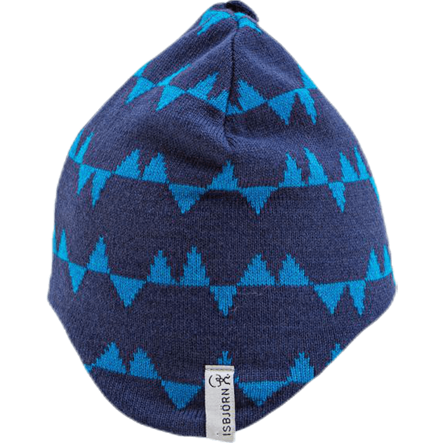 Eaglet Strickmütze mit Klappe Blau